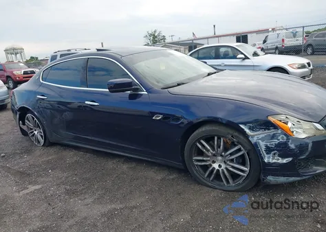 2014 Maserati Quattroporte S Q4 из США, поврежденный, VIN ZAM56RRA5E1108776